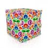 Folk Pouf Cube 