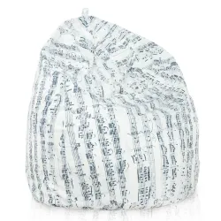 Pouf Poire - Tissu Imprimé Premium