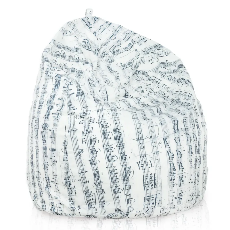Pouf Poire XL Standard - Tissu Imprimé Premium – vue 9
