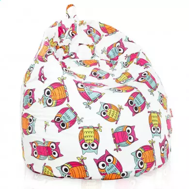 Pouf Poire - Tissu Imprimé Premium