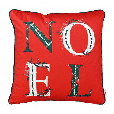 Oreiller décoratif NOEL rouge