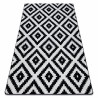 Tapis SKETCH - F998 crème et blanc - Carreaux Ruta