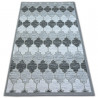 Tapis ACRYLIQUE YAZZ 3766 gris Trèfle Marocain Trellis