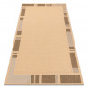 TAPIS EN CORDE SIZAL FLOORLUX 20195 mais / café