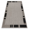 TAPIS EN CORDE SIZAL FLOORLUX 20195 argentin / NOIR