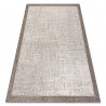 TAPIS EN CORDE SIZAL FLOORLUX 20401 Cadre champagne / taupe