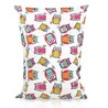 Hiboux Pouf Poire Coussin 