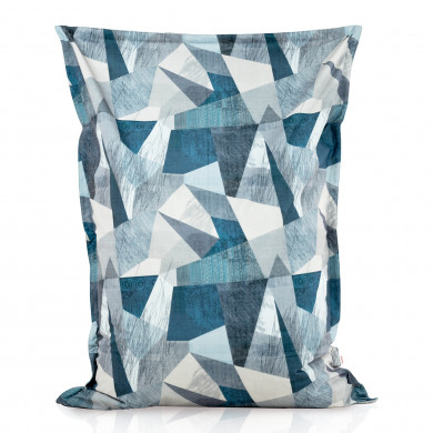 Abstract Pouf Poire Coussin 