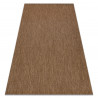 Tapis EN CORDE SIZAL FLAT 48663/870 marron LISSE