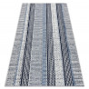 Tapis EN CORDE SIZAL COLOR 47276/396 Rayures Blanc