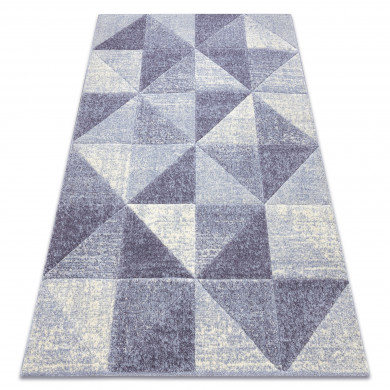 Tapis FEEL 5672/17944 Triangles beige/violet