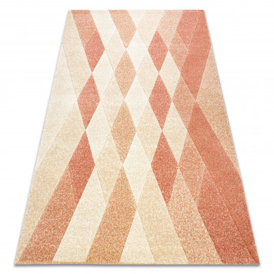 Tapis FEEL 5674/17911 Diamants beige/terre cuite