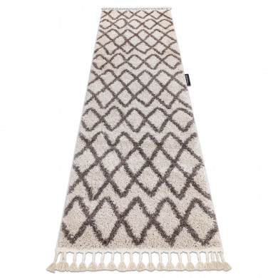 Le tapis, le tapis de couloir BERBERE BENI crème - pour la cuisine, l&#039;antichambre, le couloir