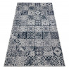 Tapis HEOS 78586 crème / bleu PATCHWORK, CARREAUX DE LISBONNE