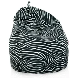 Pouf Poire - Tissu Imprimé Premium