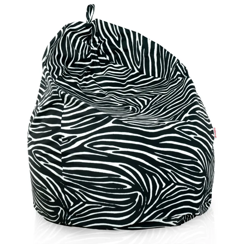 Pouf Poire XL Standard - Tissu Imprimé Premium – vue 7