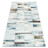 Tapis PATCHWORK 21717 beige - Peau de vache, planches