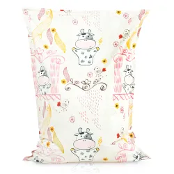 Coussin de Sol pour enfants - Tissu Imprimé Premium
