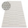 Tapis ORIGI 3736 crème - Planches ficelle SISAL tissée à plat