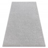 Tapis BUENOS 7005 shaggy uni, couleur unique argent