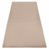 Tapis BUNNY taupe beige IMITATION DE FOURRURE DE LAPIN