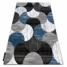 Tapis ALTER Geo coquillages bleu