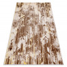 Tapis MEFE moderne B402 Vintage - Structural deux niveaux de molleton beige foncé