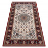 Tapis NAIN Ornement, cadre 6635/51036 beige / bordeaux