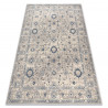 Tapis NAIN Cadre ornement 7586/51935 beige / bleu foncé