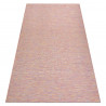 Tapis SIZAL PATIO 2778 tissé à plat rose / bleu / beige