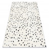 Tapis moderne MODE 8508 points crème / noir
