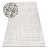 Tapis NANO FH72A Melange, bouclé, tissé plat gris