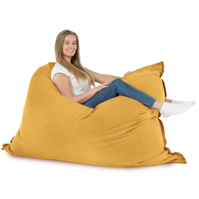 Coussin de Sol Géant XXL pour adultes - Velours Soft – vue 43