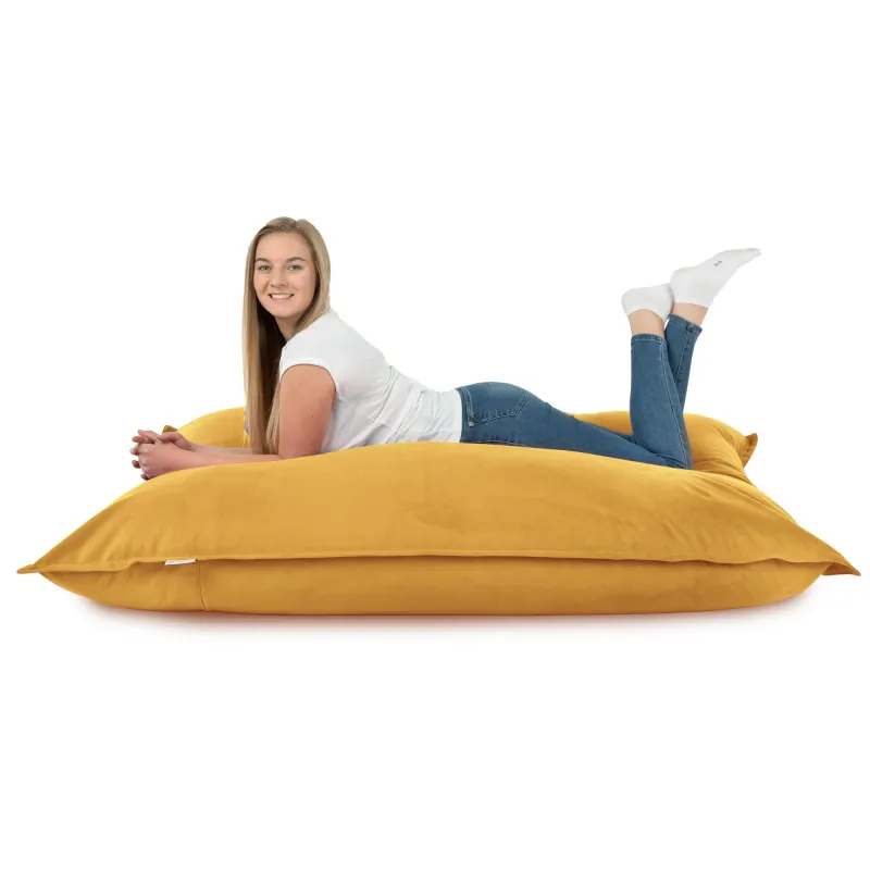 Coussin de Sol Géant XXL pour adultes - Velours Soft – vue 60