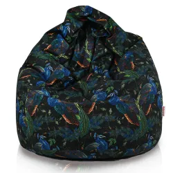 Pouf Poire XL Standard - Tissu Imprimé Premium – vue 81