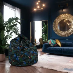 Pouf Poire XL Standard - Tissu Imprimé Premium – vue 88