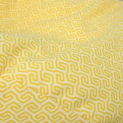 Pouf Repose-pieds Rond - Tissu Imprimé Premium – vue 64