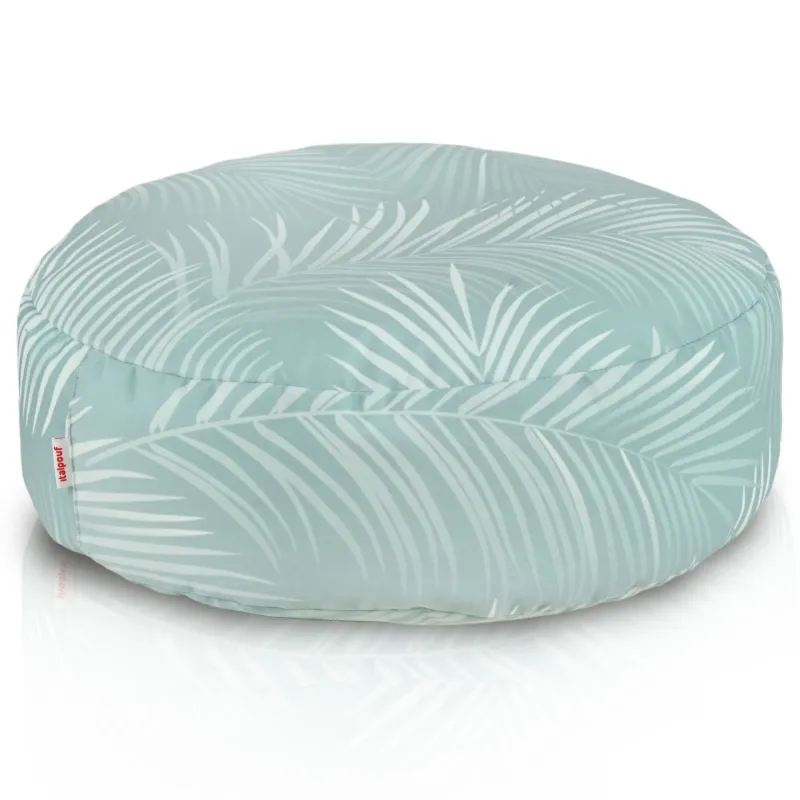 Pouf Repose-pieds Rond - Tissu Imprimé Premium – vue 13
