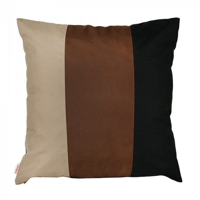 Marron Coussin Carré Extérieur nylon