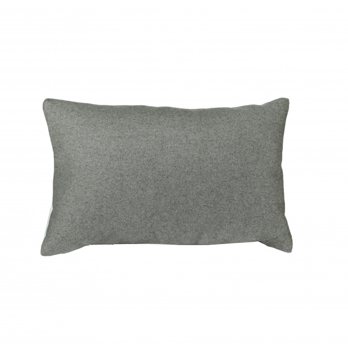 Beige laine Coussin Rectangulaire Pour Salon 