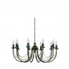 Grand lustre classique ARES X, grande suspension 206