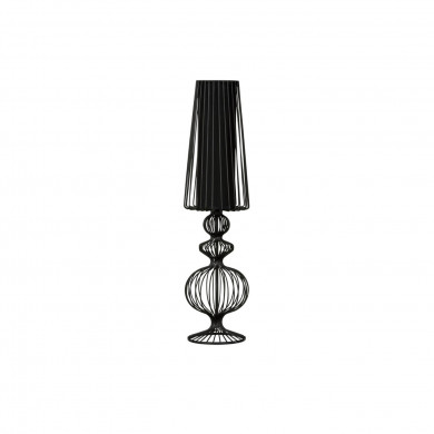 Lampe de table AVEIRO en fil métallique noir, hauteur 78 cm 5126