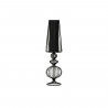 Lampe de table AVEIRO en fil métallique noir, hauteur 78 cm 5126