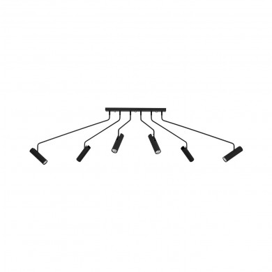 EYE SUPER BLACK VI plafonnier 6505