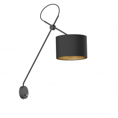 VIPER BLACK applique murale 6513