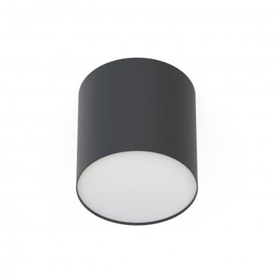 POINT PLEXI BLACK plafonnier/spot, diamètre 13 cm, 6526