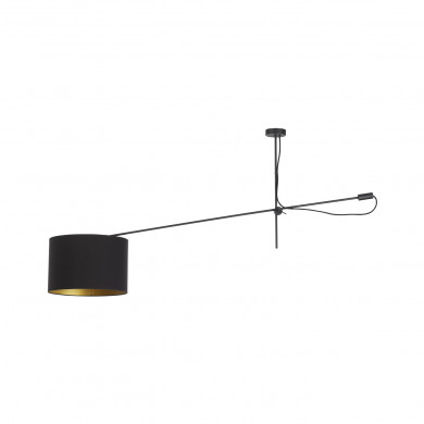Lampe asymétrique sur bras VIPER BLACK 6641