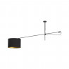 Lampe asymétrique sur bras VIPER BLACK 6641