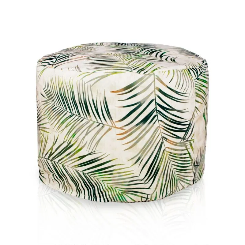 Pouf Rond Cylindre - Tissu Imprimé Premium – vue 32