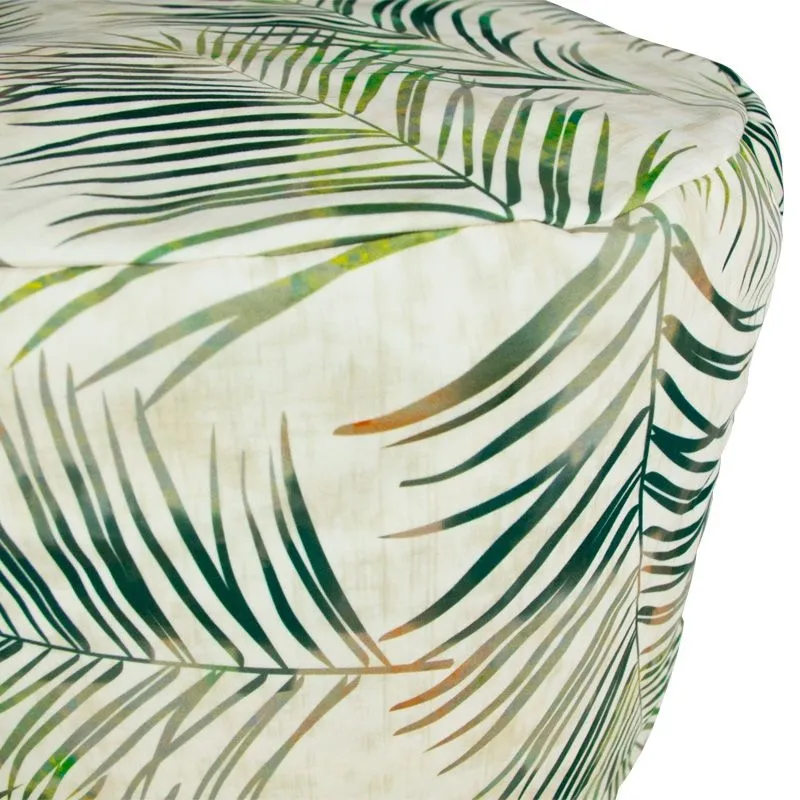 Pouf Rond Cylindre - Tissu Imprimé Premium – vue 34